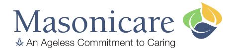 Masonicare Hearing Center logo