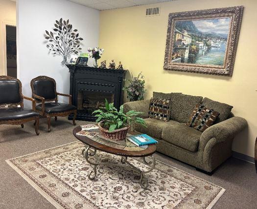 Comfortable Waiting Area at Advanced Tech Hearing Aid Centers