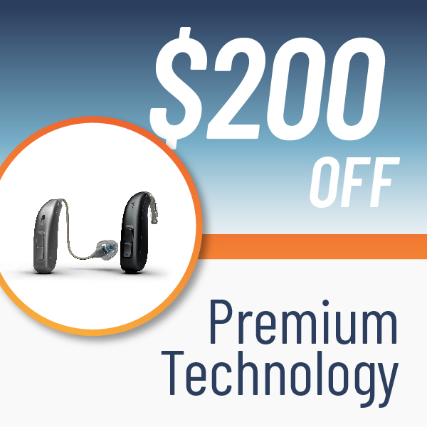 $200 off premium technology coupon for Hear KY