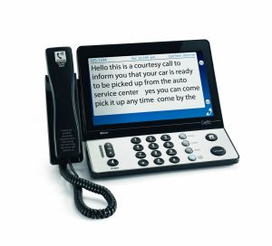 Captioned phone